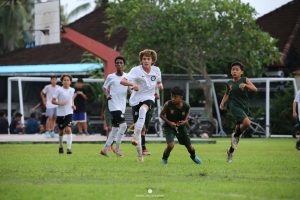 Youth Soccer Player in Motion